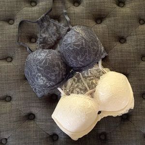 VS pushup bralettes (32DD)